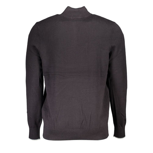 Black Cotton Sweater