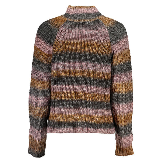 Gray Acrylic Women Sweater