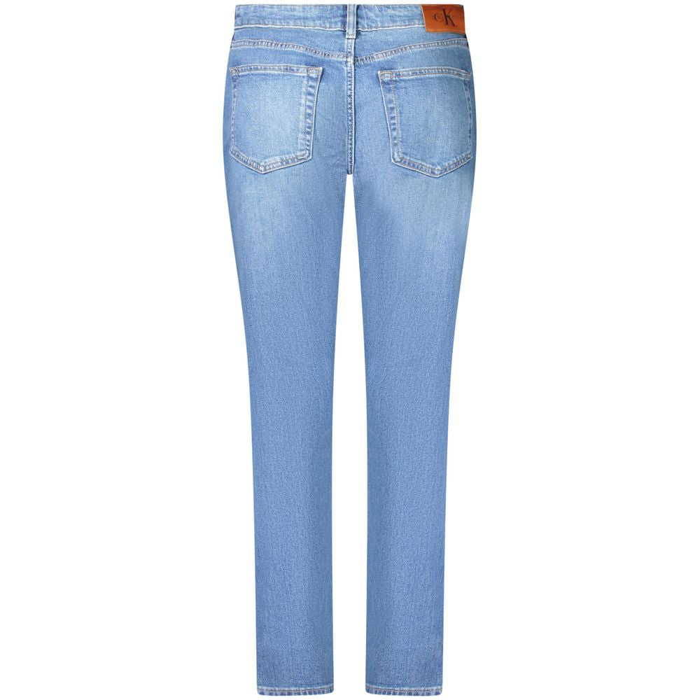 Blue Cotton Women's Slim Jean