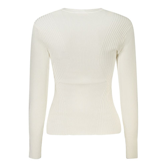 Bianco Viscosa Women Sweater