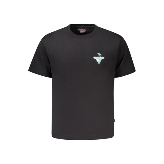 Black Cotton T-Shirt