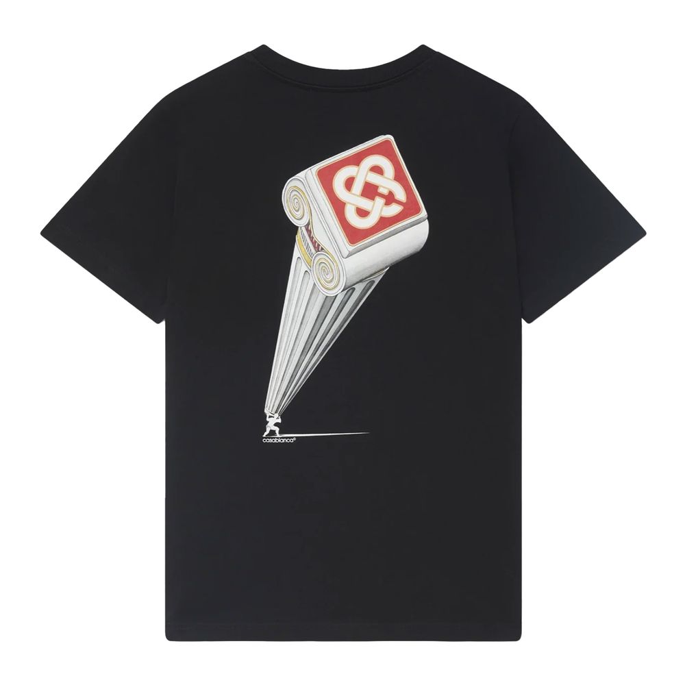 Black Cotton T-Shirt