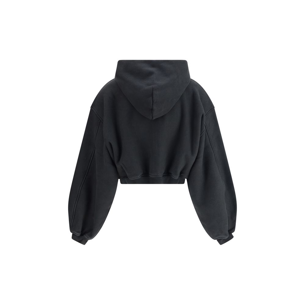 Cropped zip-up Hoodie