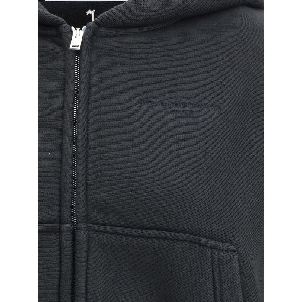 Cropped zip-up Hoodie