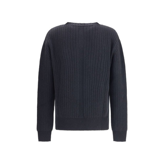 Black Fleece Wool Sweatshirt