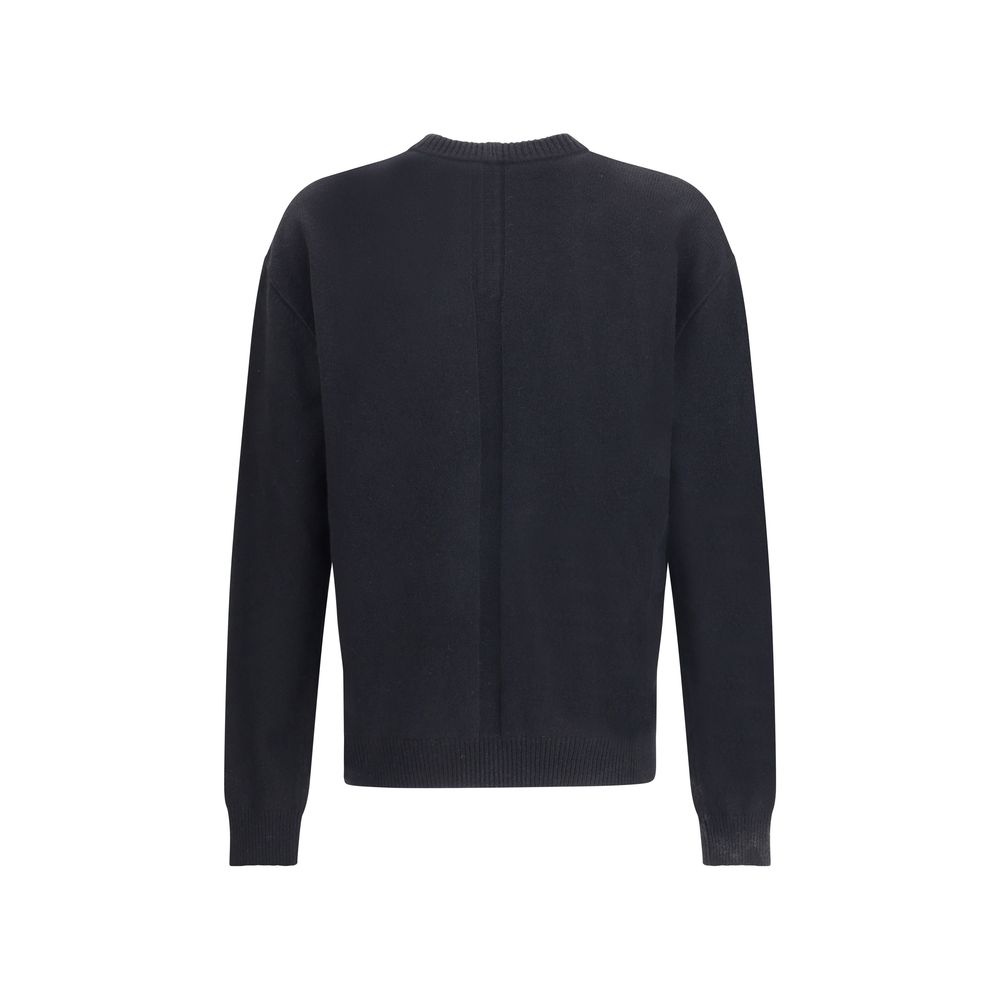 Exposed stitching Sweater