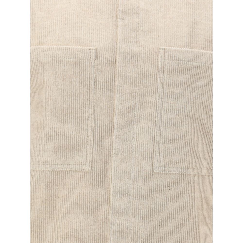 Cream Cotton Shirt