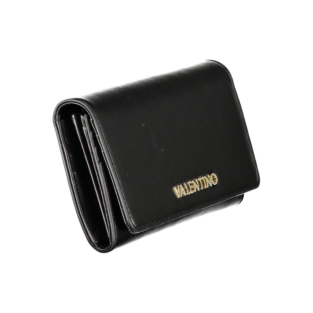 Black Polyethylene Women Wallet