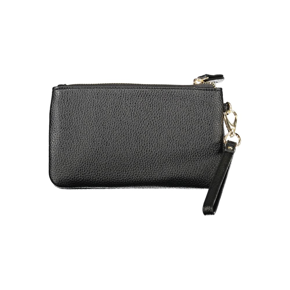Black Polyethylene Women Wallet
