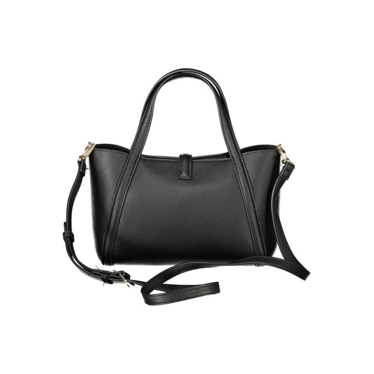 Nero Poliurethane Women Handbag