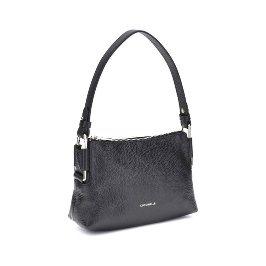 Black Calf Leather Bos Taurus Shoulder Bag