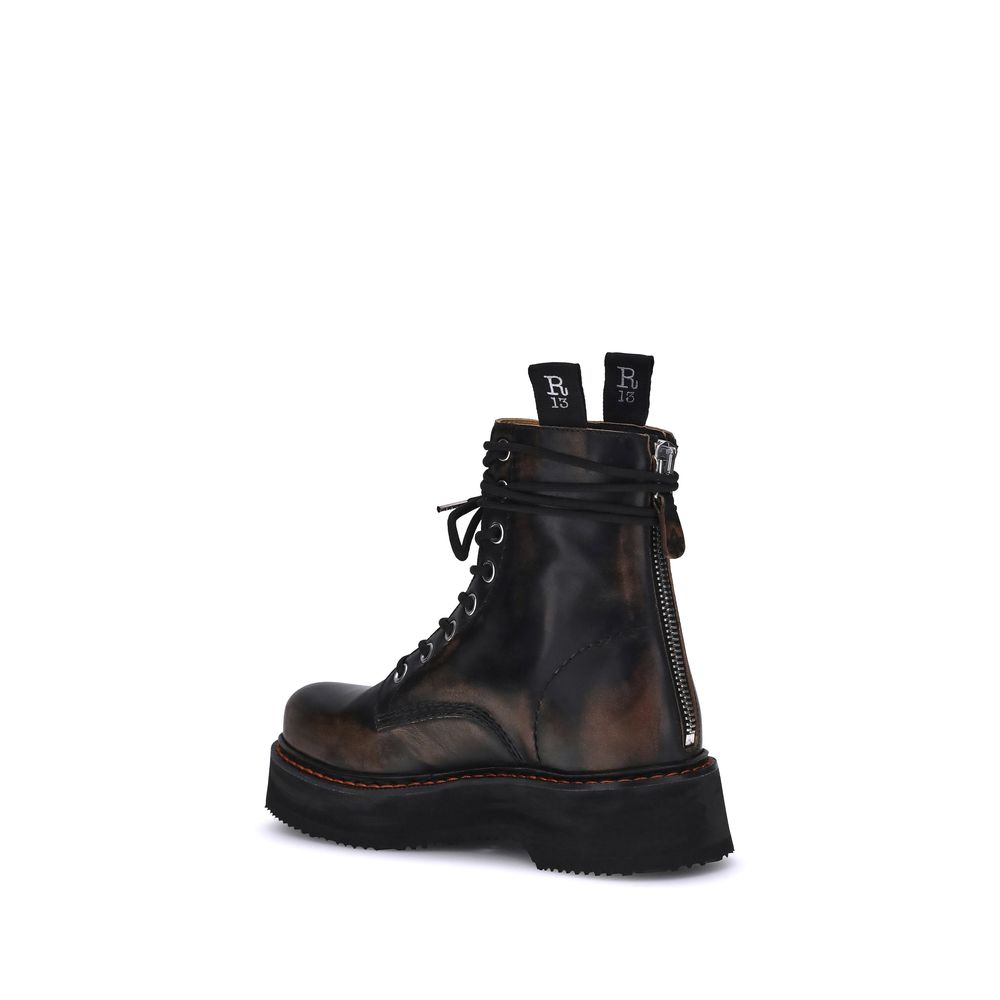 Lace-up Ankle Boots