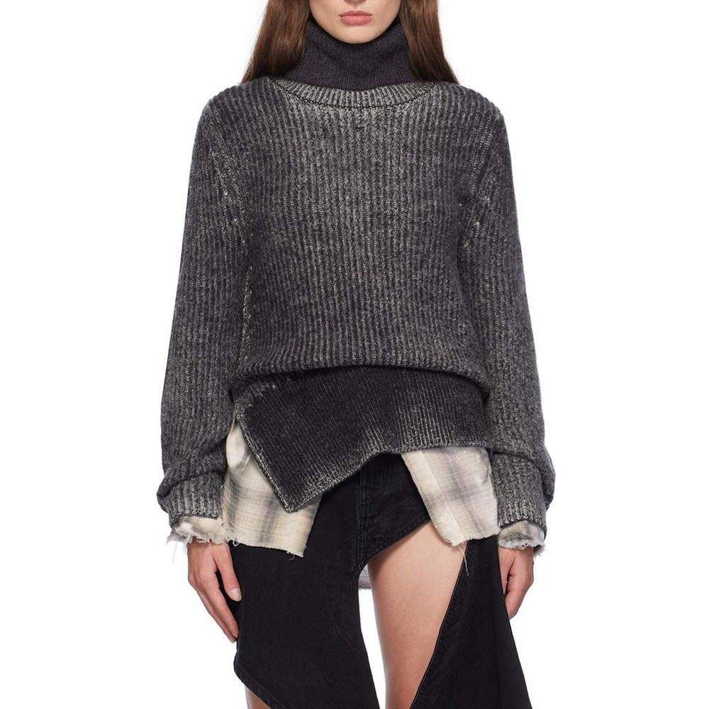 Wool Blend Turtleneck