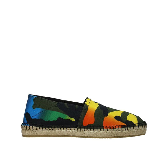 Green Canvas Espadrilles