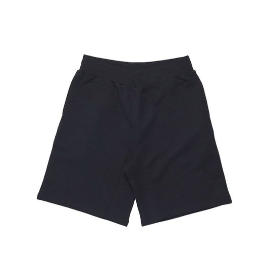 Black Cotton Shorts