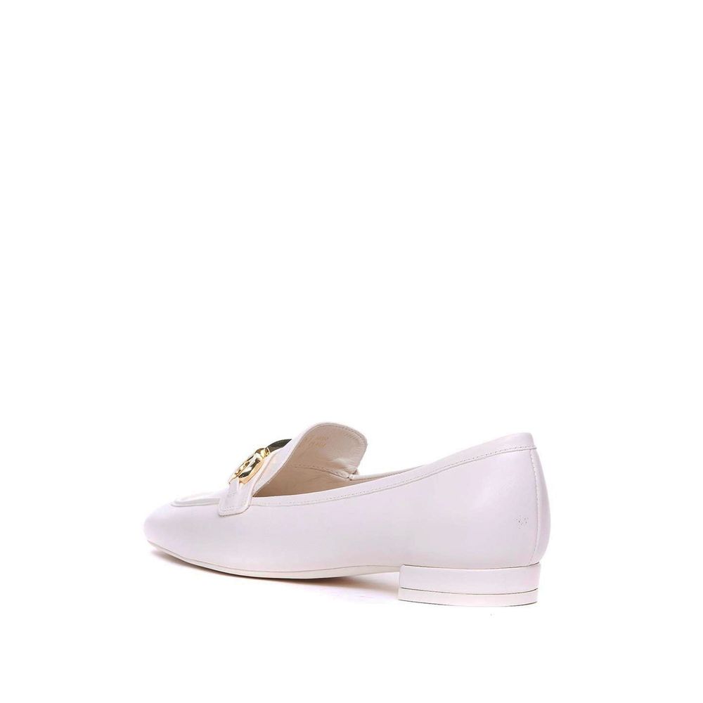 Signature Square Leather Loafers