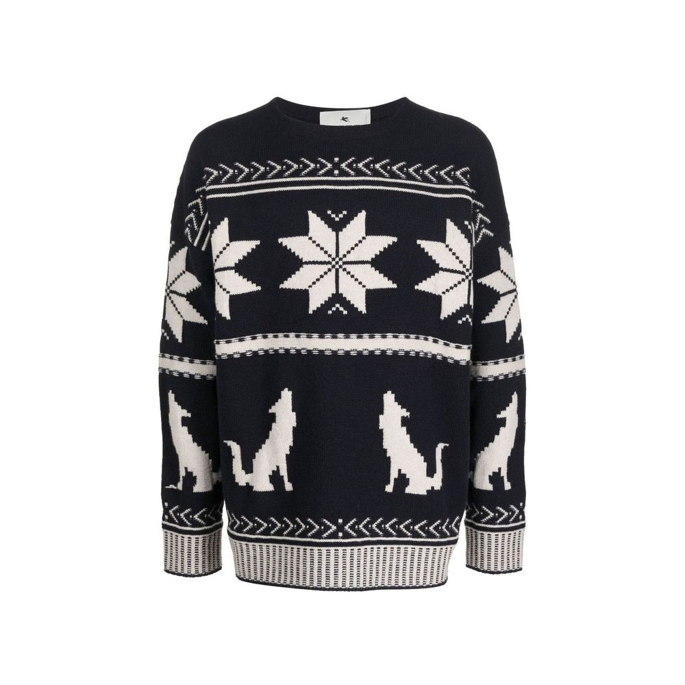 Embroidered Cotton Sweater