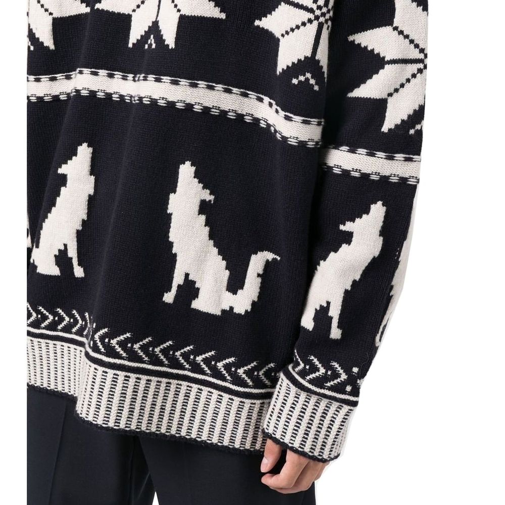 Embroidered Cotton Sweater