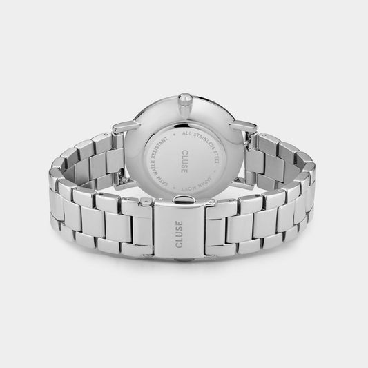 Silver Stainless Steel Dress Watch