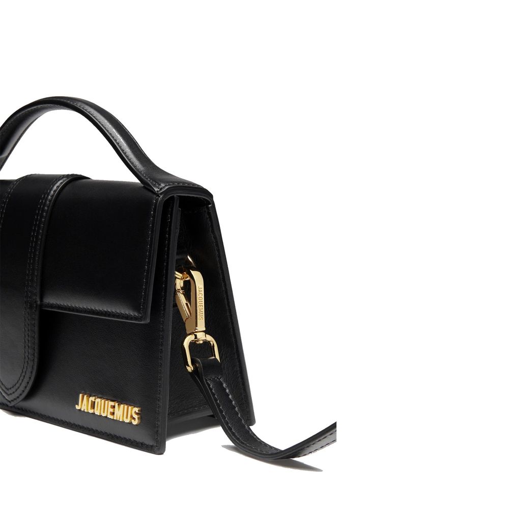 Le Grand Bambino Leather Bag - Gold Logo