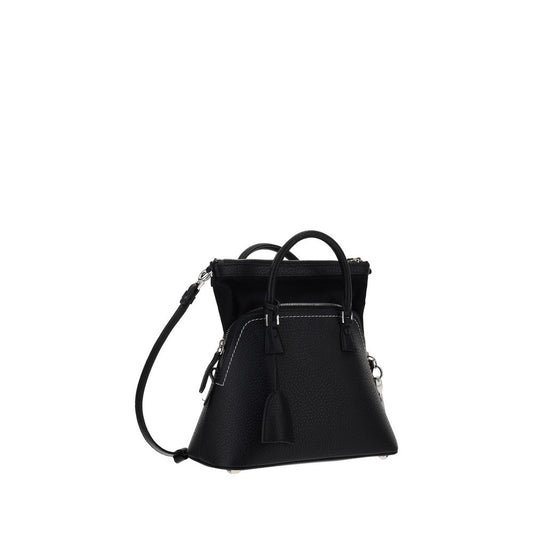 Black Calf Leather Bos Taurus Handbag
