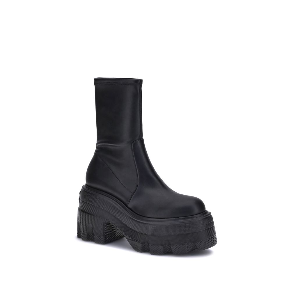 Faux leather Ankle Boots