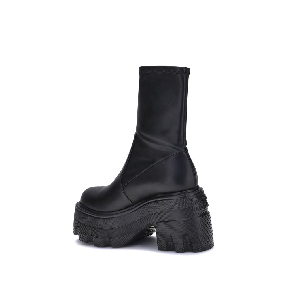 Faux leather Ankle Boots