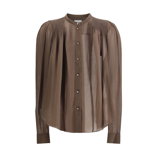 Brown Viscose Top