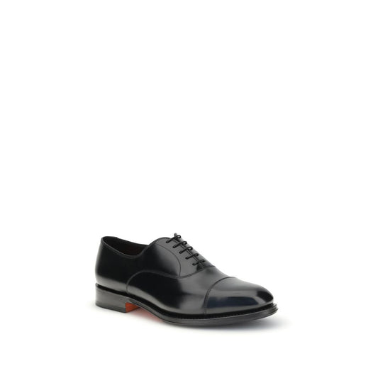 Black Calf Leather Bos Taurus Oxfords And Derbies