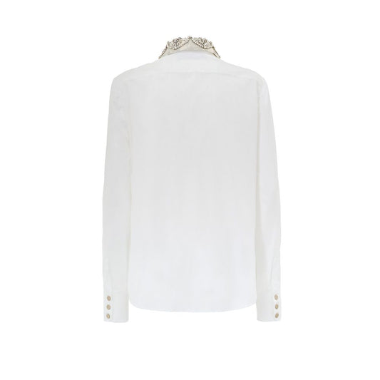 White Cotton Dress Shirt