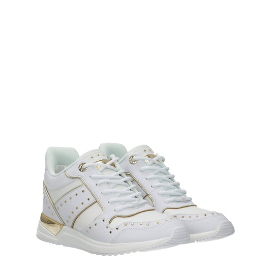 White Polyethylene Sneakers