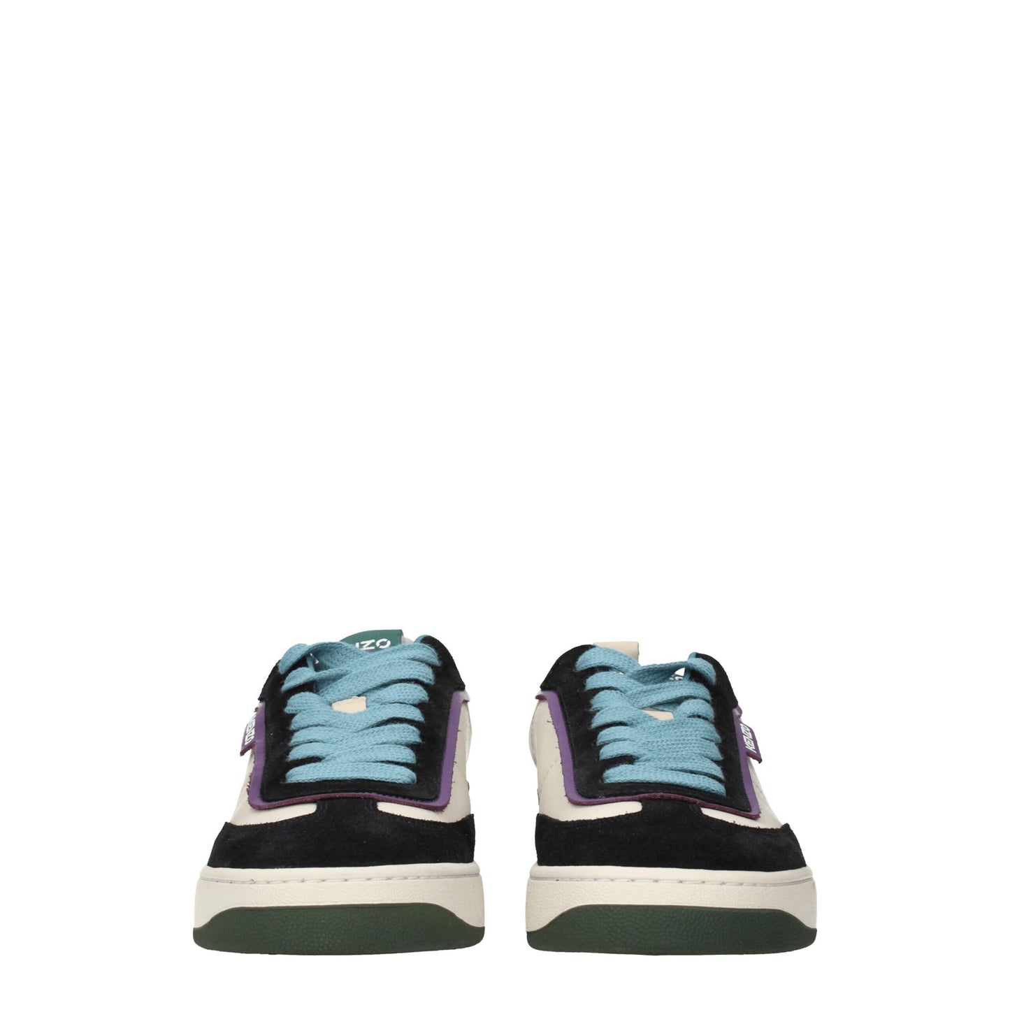 Multicolor Leather Low Tops