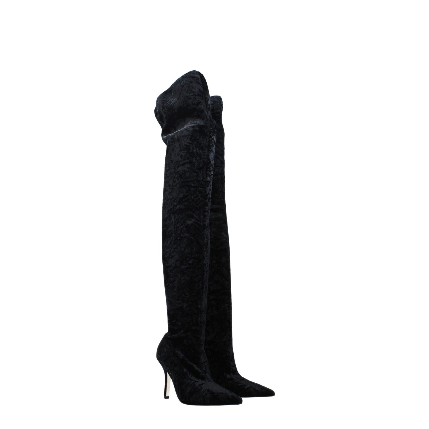 Black Velvet Over The Knee