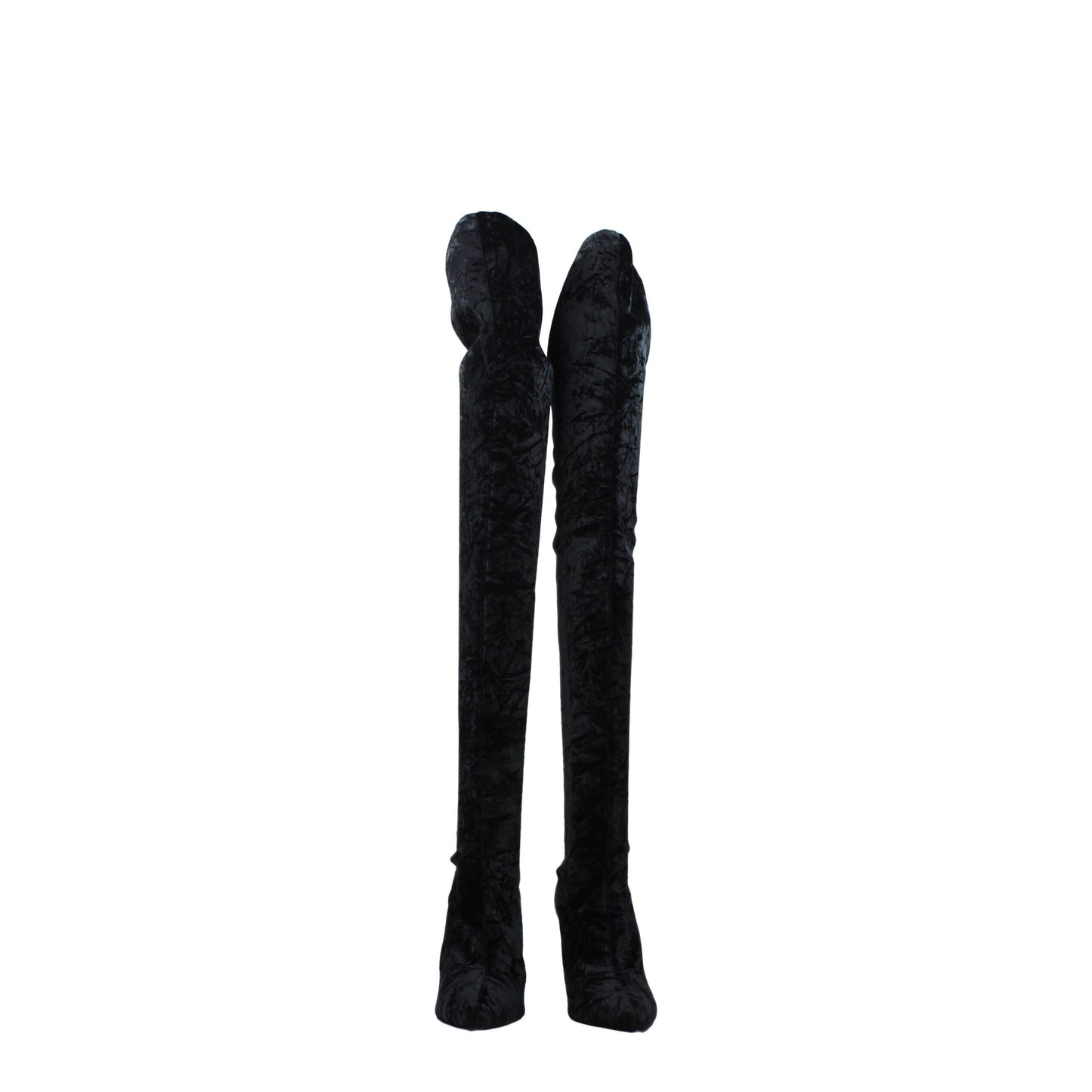 Black Velvet Over The Knee