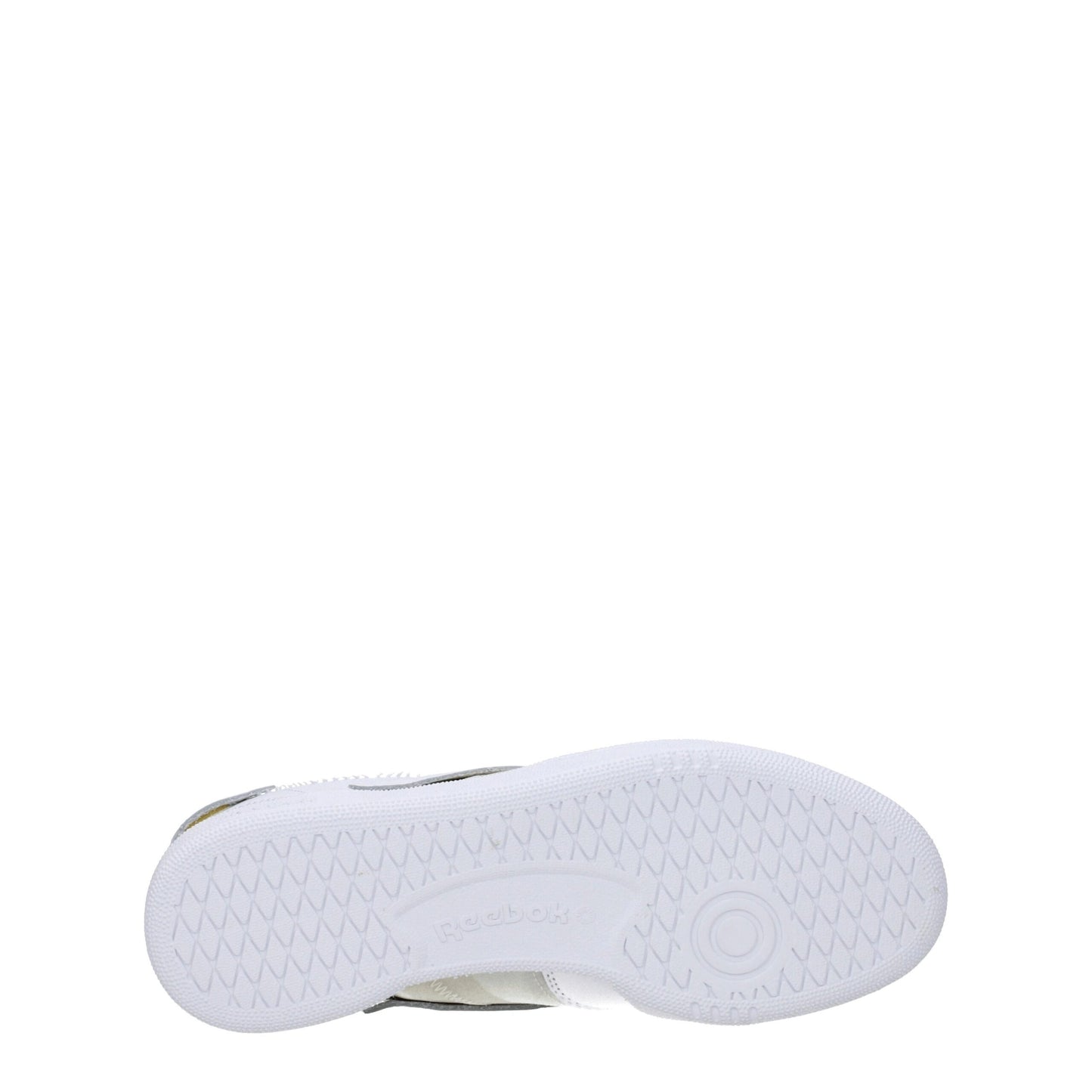 White Fabric Low Top Sneakers