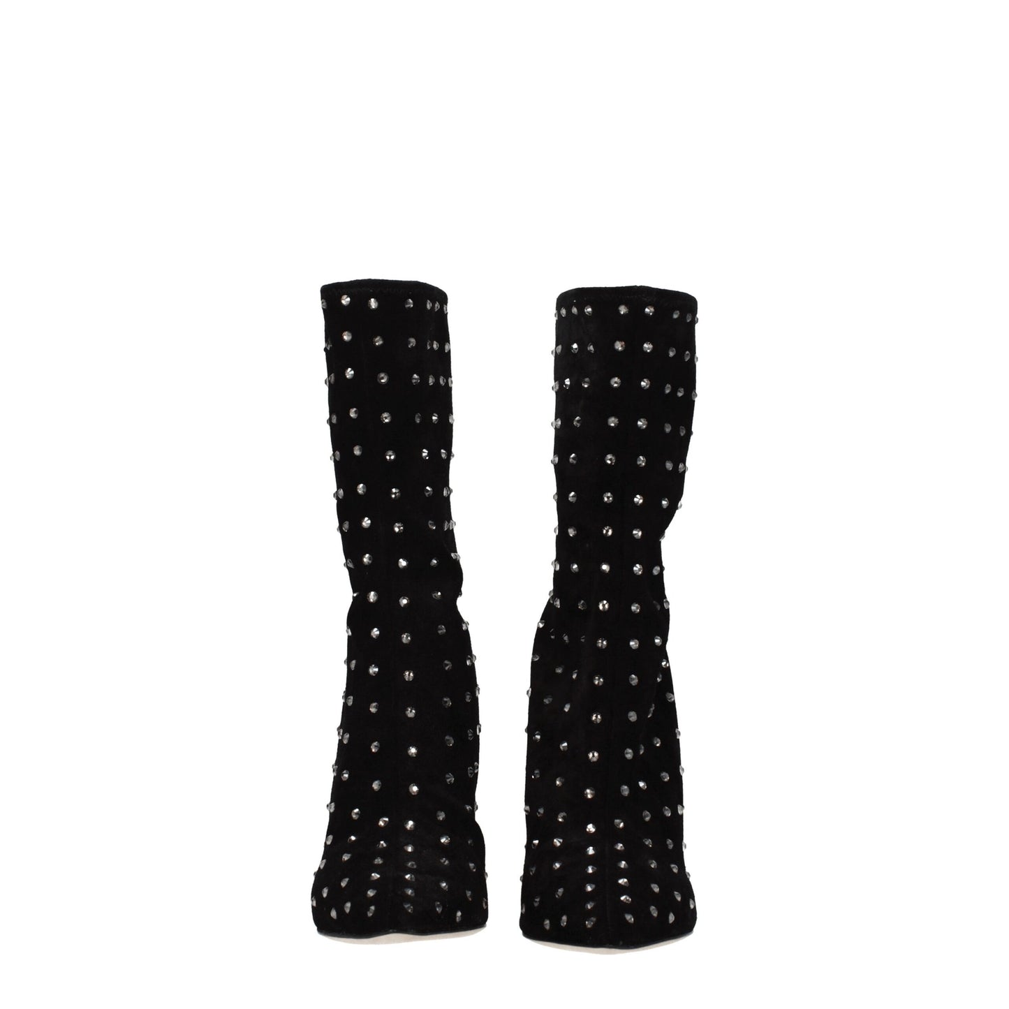 Black Leather Ankle Boots