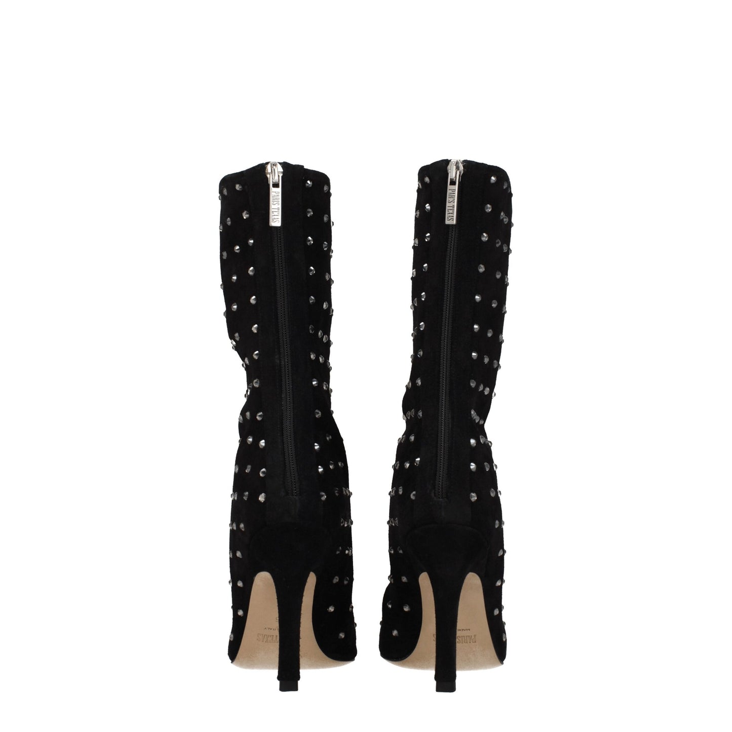 Black Leather Ankle Boots