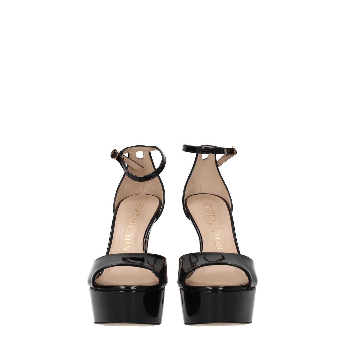 Black Leather Platforms