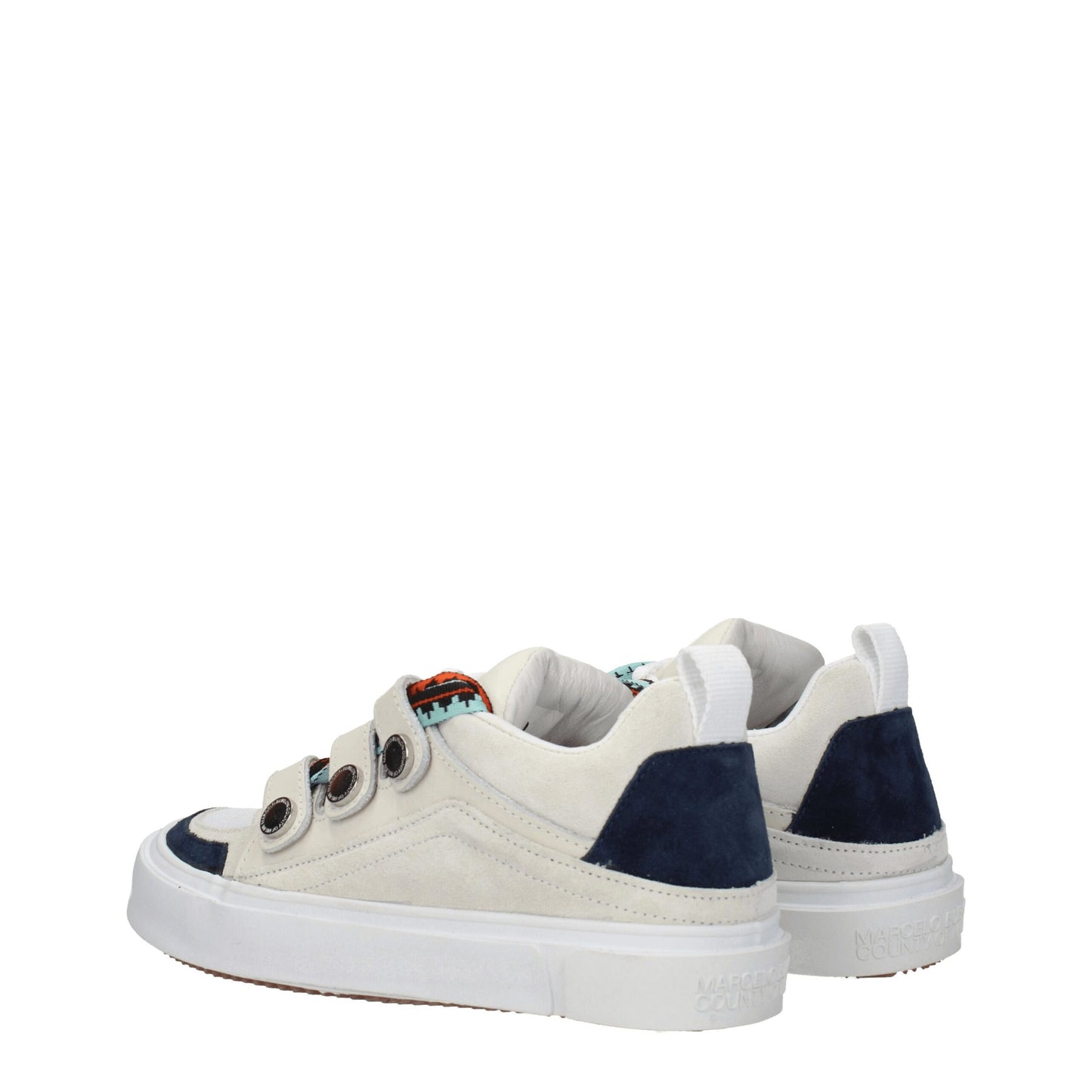 Beige Leather Low Tops