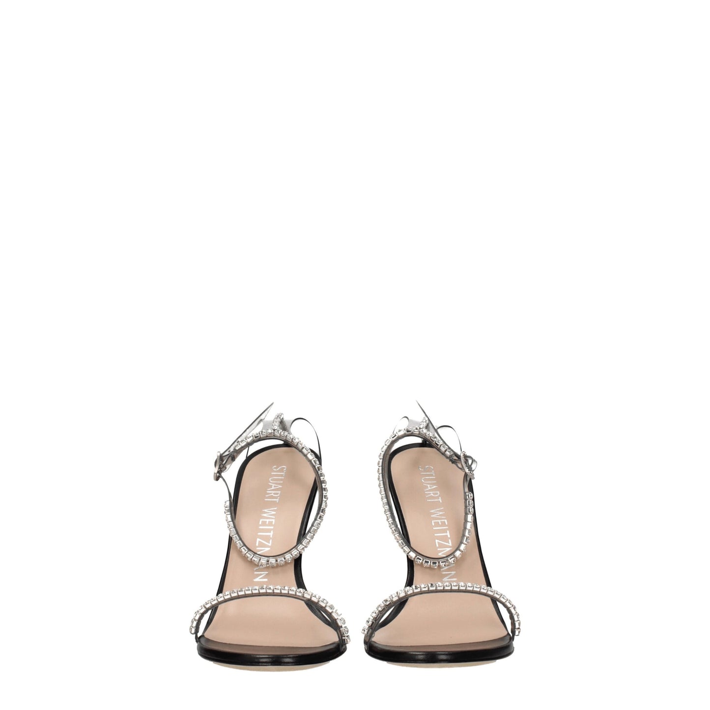 Transparent Pvc Stiletto Heels Sandals