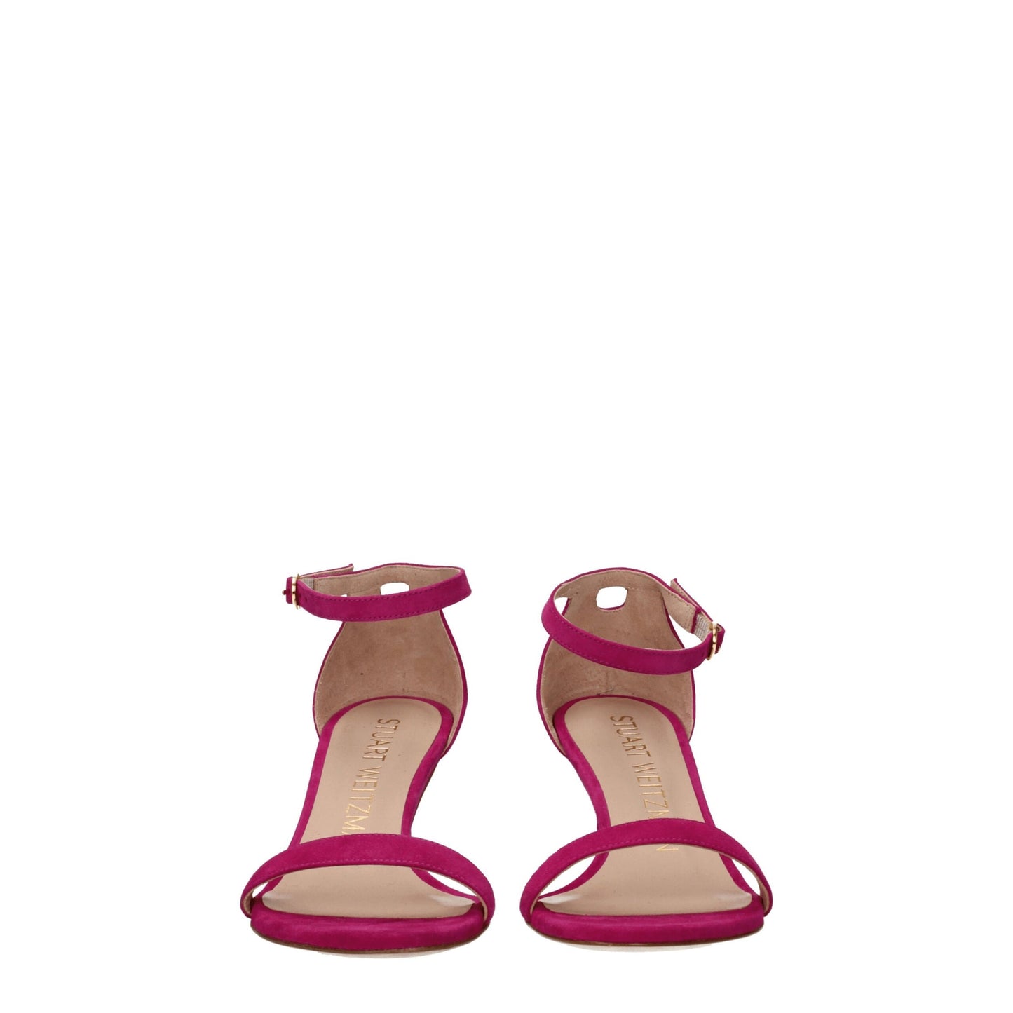Pink Leather Platforms