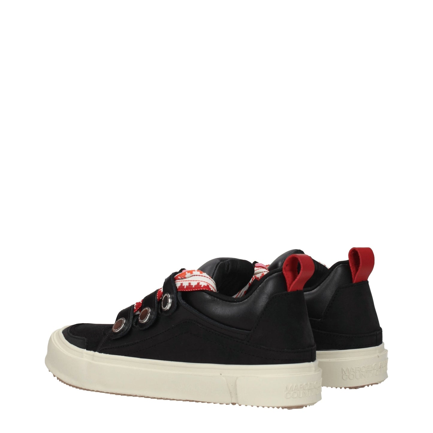 Black Leather Low Tops