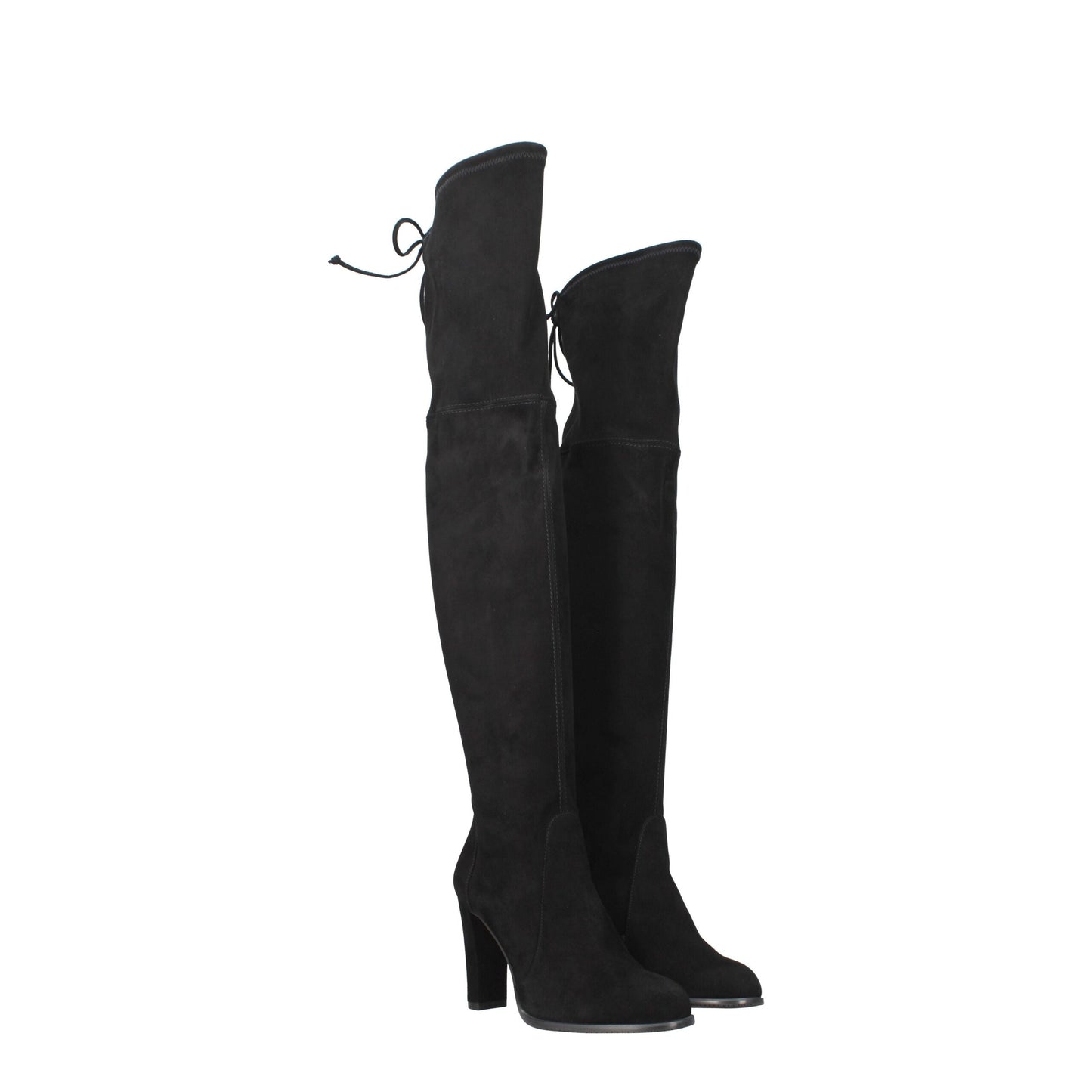 Black Leather Over The Knee
