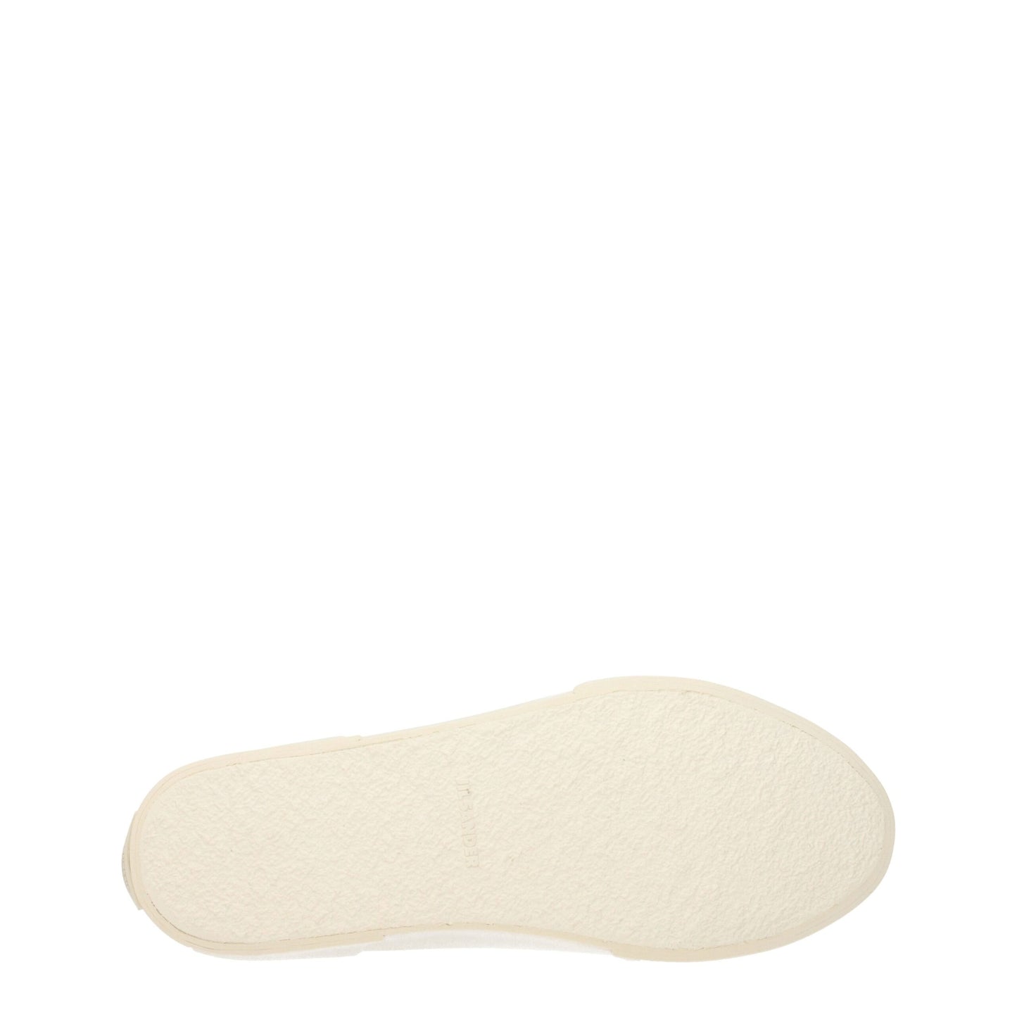 Beige Fabric High Top Sneakers