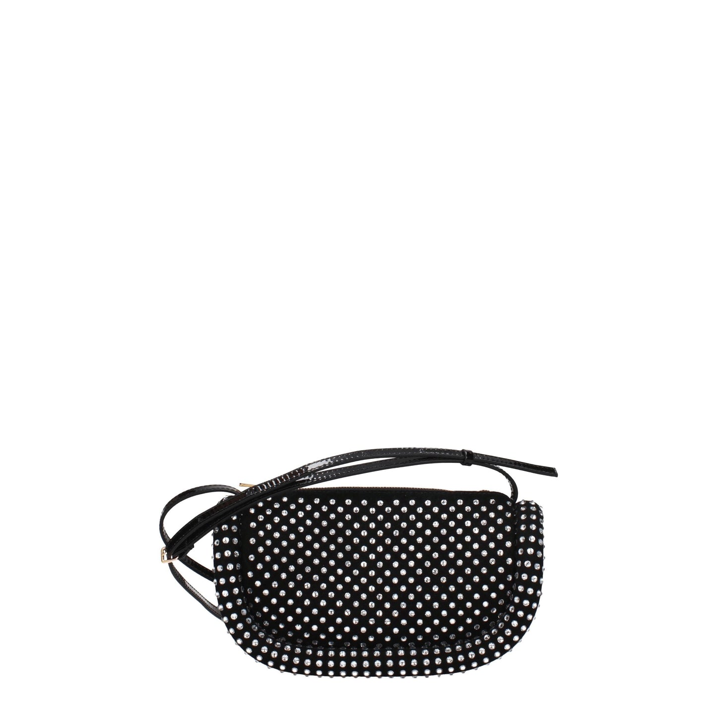 Black Leather Crossbody Bags