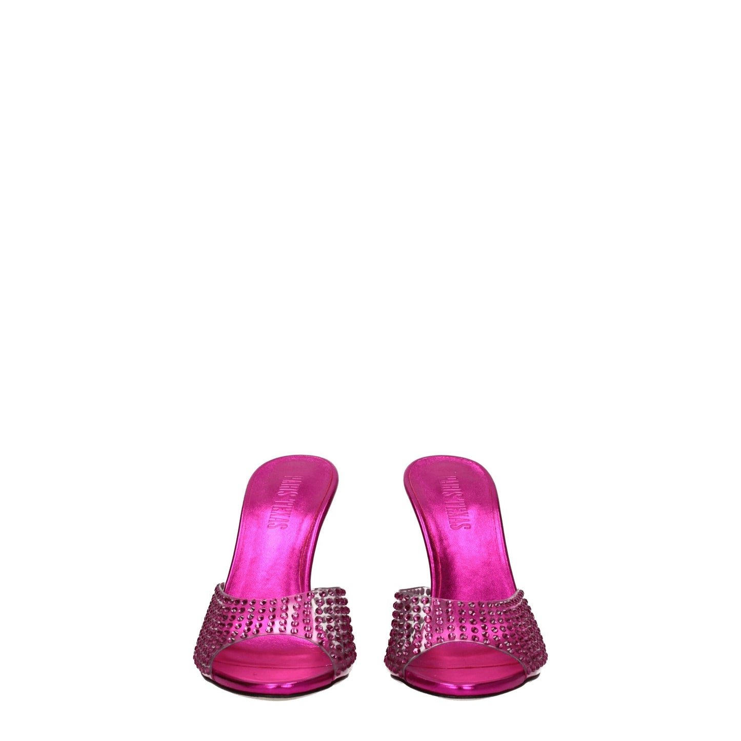 Transparent Pvc Stiletto Heels Sandals