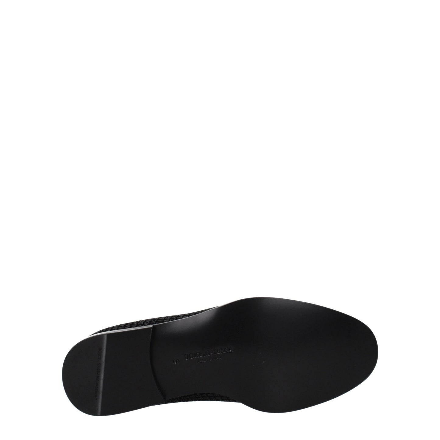 Black Velvet Slip-On Loafers