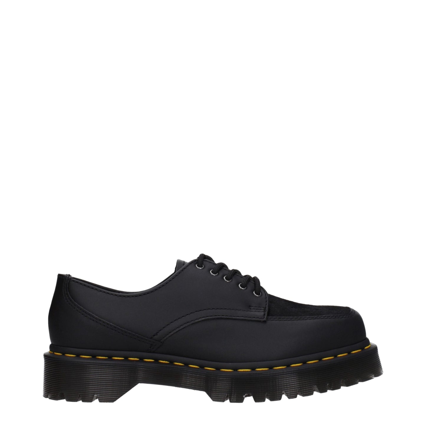 Black Leather Oxfords And Derbies