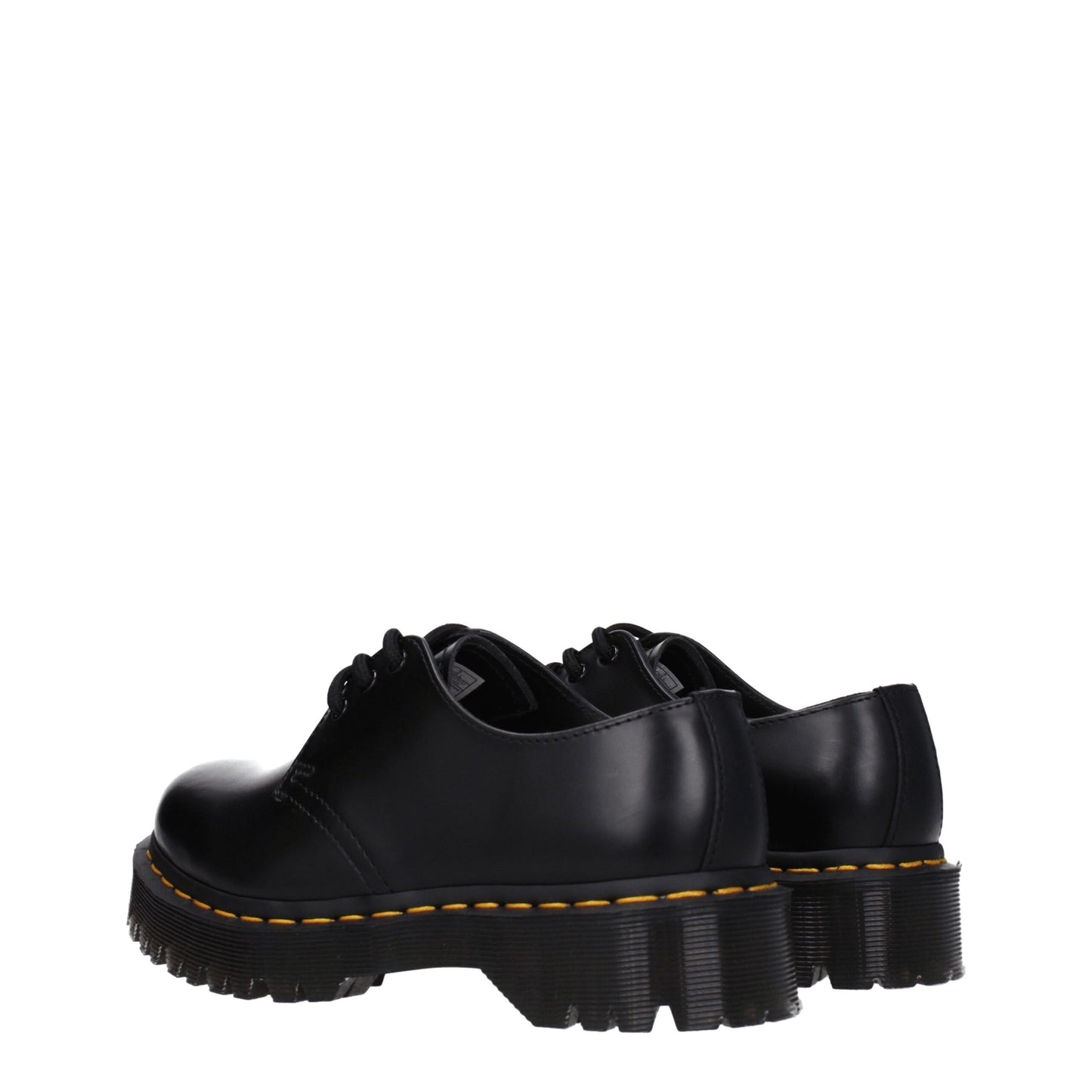 Black Leather Oxfords And Derbies