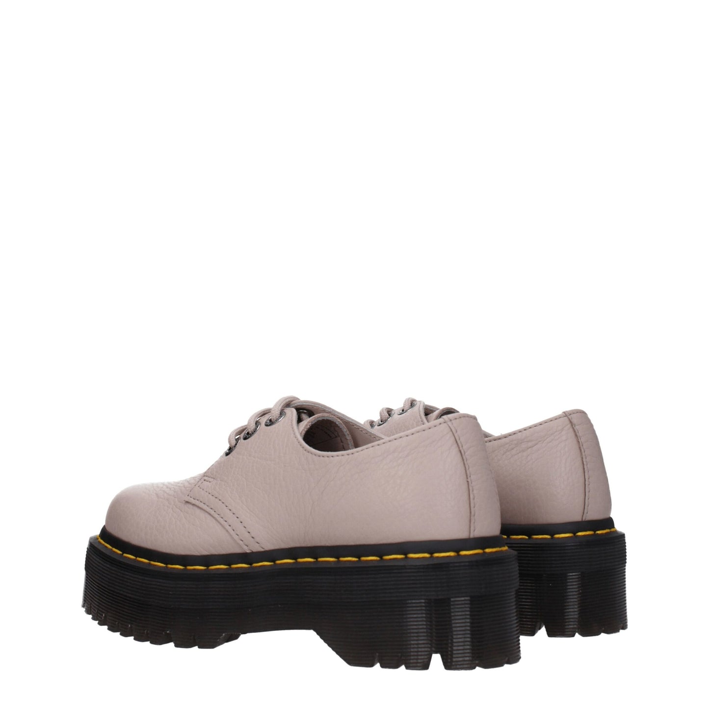 Gray Leather Oxfords And Derbies